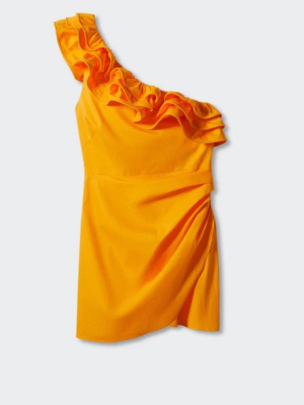 Mango Off-Shoulder Ruffle Dress - Picture 7 of 9